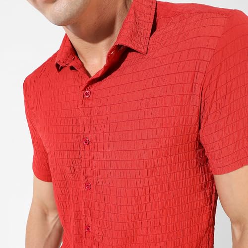 Image of Campus Sutra Men's Regular Fit Shirt