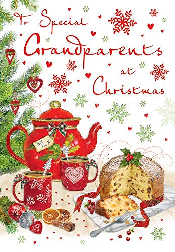 Christmas Card Grandparents - 9 x 6 inches - Regal