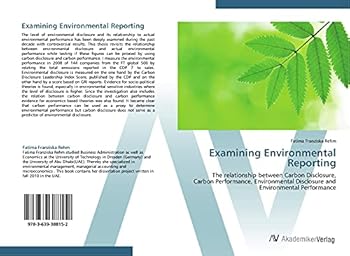 Paperback Examining Environmental Reporting Book