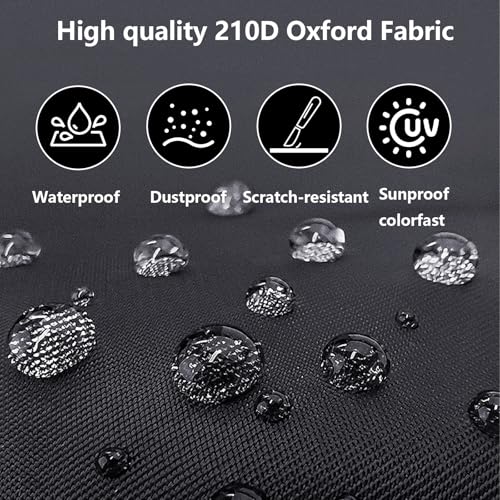 Image of Fishfinder Cover 3-10in,Depth Finder Oxford Fabric Waterproof Protection Accessories,for Hummingbird Lowrance Models,Protects Your Screen and Device from Sun Adverse Weather Damage Fishing