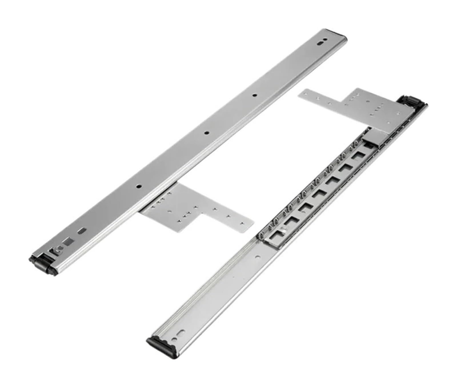 EBZFASO Drawer runners, Drawer Runners Undermount Slide Rails 35-55cm(Length 40cm)