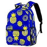 Music Notes On Line Scales - Mochila universitaria para laptop, bolsa de viaje de gran capacidad y correa ajustable, Multicolor 07, 29.4x20x40cm/11.5x8x16 in