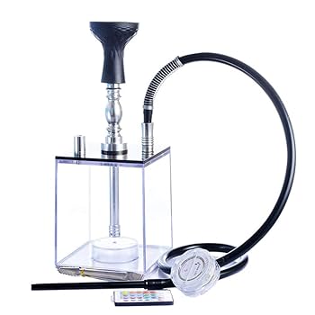 シーシャ 水タバコ フル装備LED付 Amazon.co.jp: LED 水タバコ ロケットの形 シーシャ 本体 水