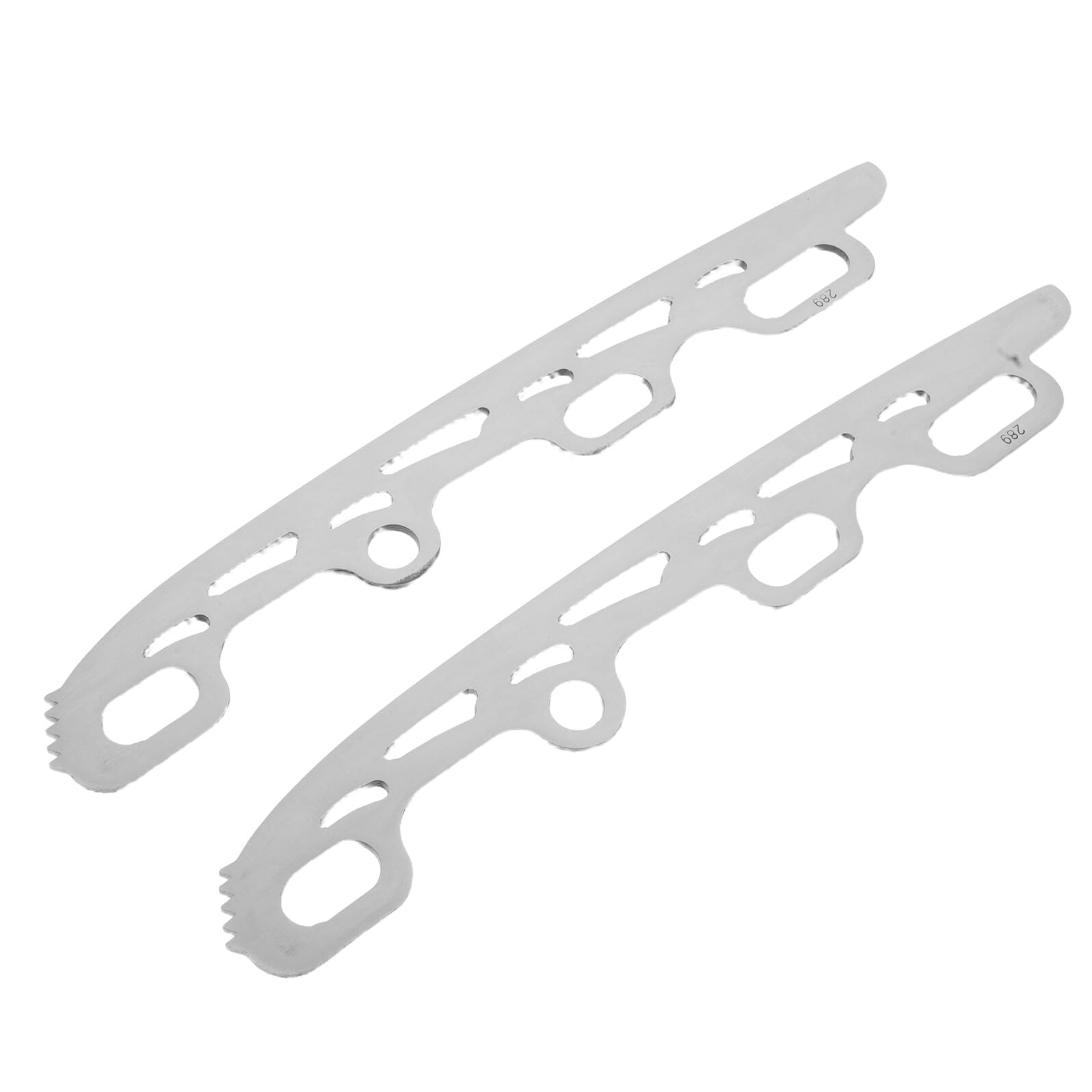 Lame in Acciaio Inossidabile per Pattinaggio Artistico 289mm, 1 Paio di Lame Intercambiabili Leggere per Pattini da Ghiaccio, Accessori di Ricambio per Allenamento e Performance