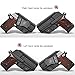 P938 Holster IWB Kydex Holster Fit: Sig Sauer P938 Pistol – Inside Waistband Concealed Carry Holster – Adjustable Cant & 'Posi-Click' Retention – No Wear - No Jitter - US Made by Amberide