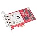 Produktbild TBS 6909 DVB-S2/-S Octa-Tuner PCIe Satelliten-TV-Karte rot