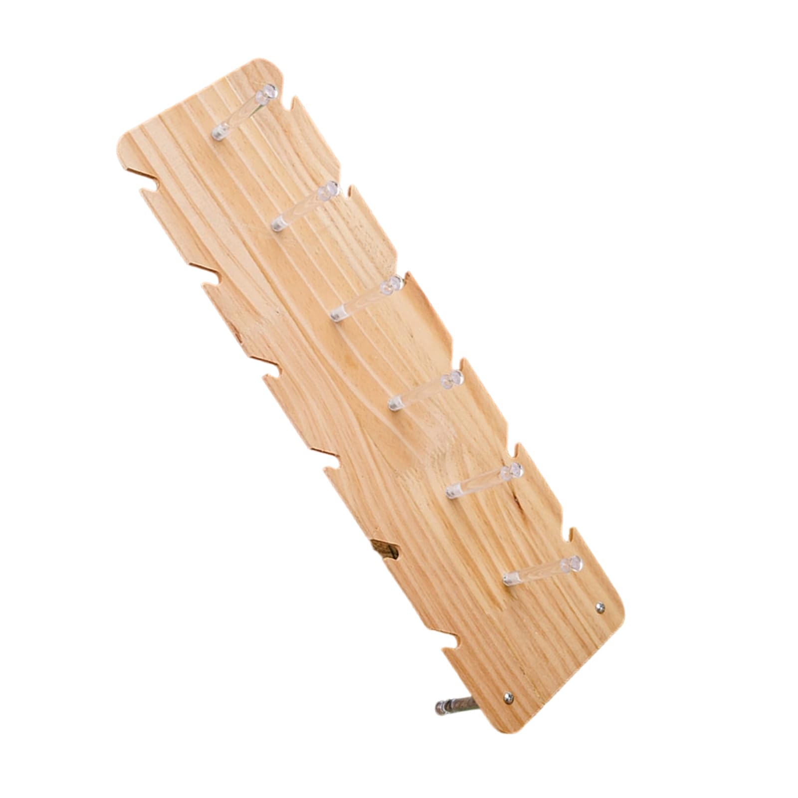 YROHGKPN Stylish Vertical Holder Display Rack for Eyewear Display Efficient Storage Space Saving Wood Easy Assembly Multi Functional Organiser
