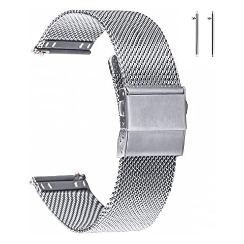 EACHE Women's Quick Release Mesh Watch Strap Cover
