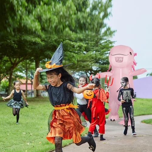 Disfraz Inflable de Axolotl para Niños miniatura 4