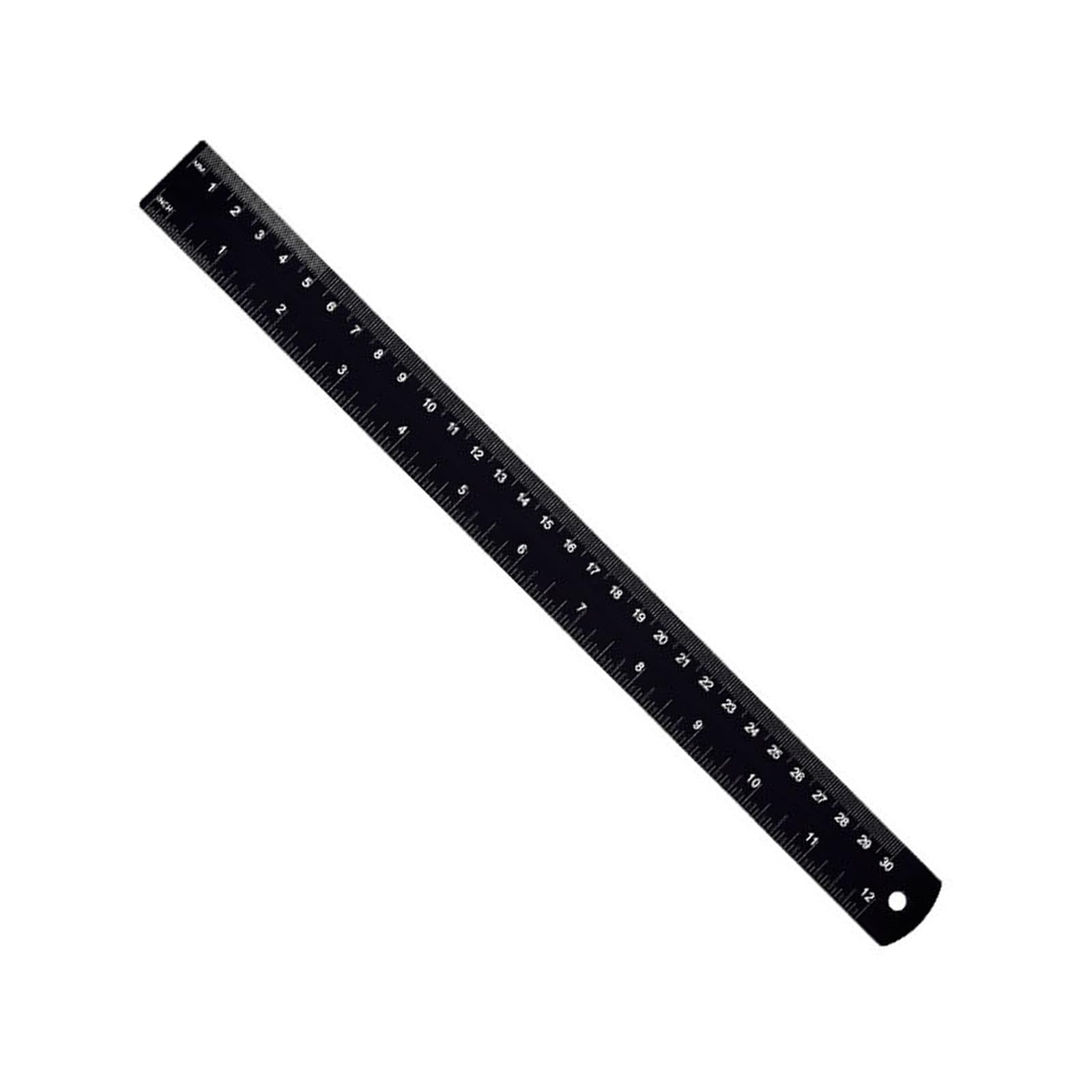 Metal Rulers with Easy to Read Metric Measurements Multifunctional Woodworking Measuring for Classroom or Workshop Use Metal Ruler