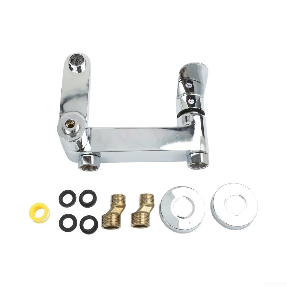 Miscelatore per vasca da bagno in ottone 13,5-17 cm (grigio)