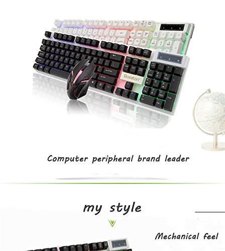 Amazon | 8310 USBキーボードマウスコンボバックライト機械的な感じの