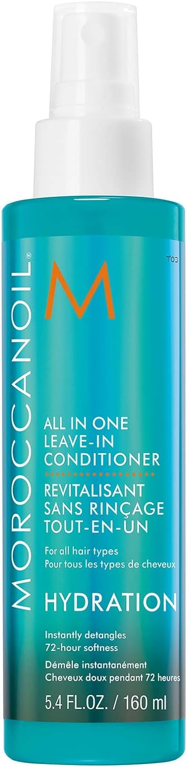 Moroccanoil Shampooing Reparateur Hydratant, 250 ml & Après-Shampooing Tout-en-un Sans Rinçage,160 ml