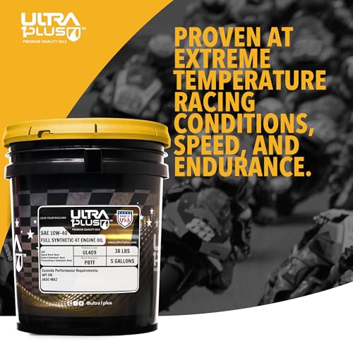 Aceite para motor sintético 10W-40 ULTRA 1PLUS 5 galones miniatura 5