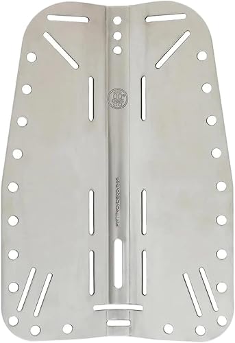 OMS Placa trasera de acero inoxidable