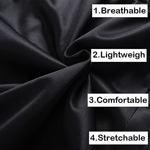 Gxamoy Men's Athletic 2 Pieces Tracksuit Casual Full Zip Jogging Sweat Suit Workout Sports Set Sportswear Black(Tz003) Xl #TOP2