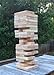 Giant Wooden Block Tower - Jumbo Toppling Tower - Extra Large Stacking Game - Ultimate XL Edition - Tumbling Block Game - For All Ages - 54 Pieces - Stacks Higher than 4 Feet During Play!