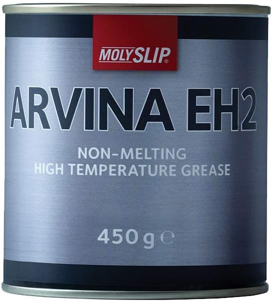 ARVINA EH2 High Temperature Grease 450g Tin - Non Melting High Performance Anti Corrosion Grease for Bearing to 230°C