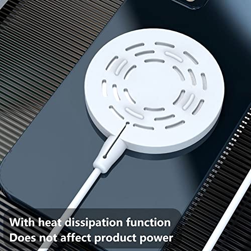 3 Pack Soft Silicone Case For Iphone 12 Pro Max Wireless Charger Protective Cases Cover For Magsafe Charger #TOP3