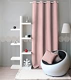 140 x 240 cm Enjoy Home Vorhang aus Polyester, mit 8 Ösen, 140 x 240 cm, Altrosa 2015VR140240, 240 x 140 cm