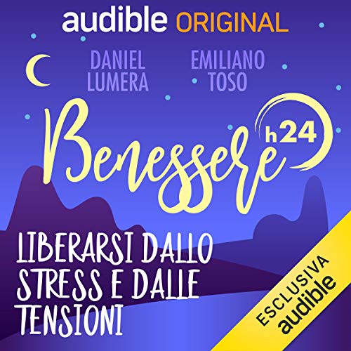 Diseño de la portada del título Notte - Liberarsi dallo stress e dalle tensioni