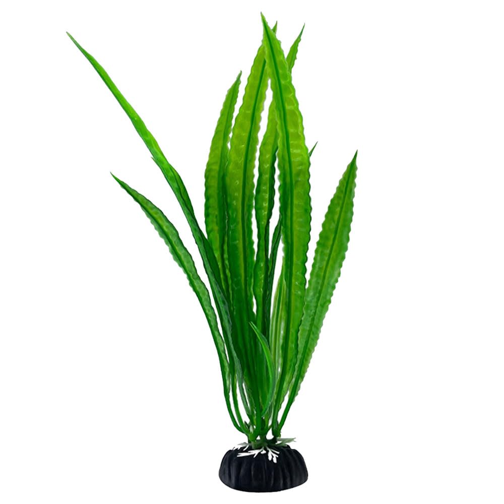 Swell Uk Green Swell Echinodorus Artificial Plant - Pointed Aquarium Décor
