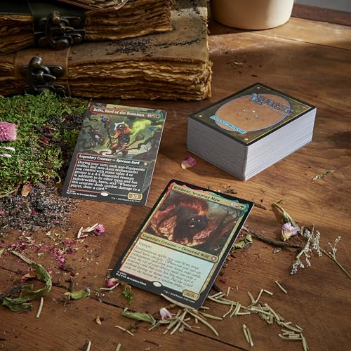 Image of Magic: The Gathering Bloomburrow Commander Deck - Animated Army (100-Card Deck, 2-Card Collector Booster Sample Pack + Accessories)