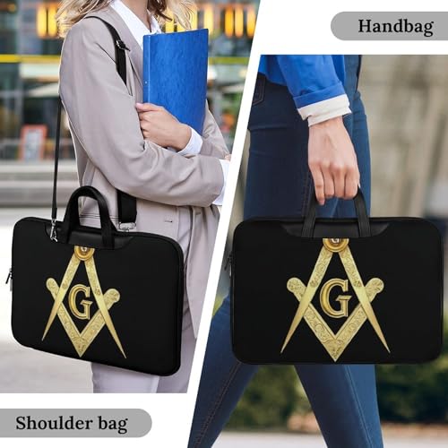 Bolso messenger para laptop unisex con correa ajustable miniatura 2