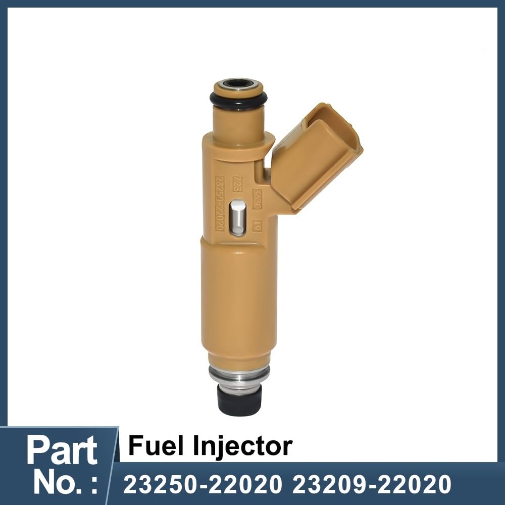Injecteur de Carburant Pour Toyota 1ZZ 1ZZFE pour COROLLA pour AVENSIS pour CELICA 1.8 LTR buse d'injecteur de carburant 23250-22020 23209-22020 Buse D'injecteur Carburant (Taille : 4PCS)