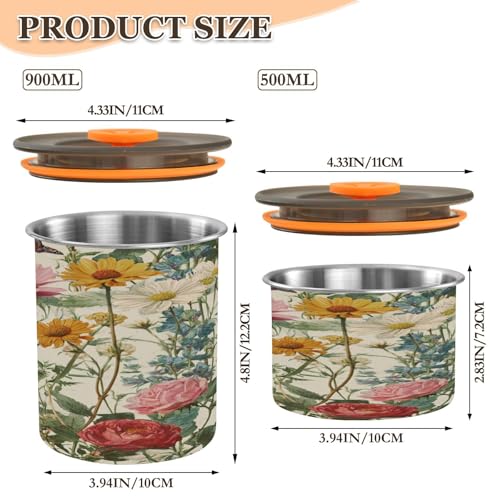 Envase de Acero Inoxidable para Café 500 ml miniatura 2