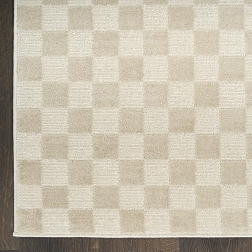 Nourison Home Serenity Home Beige 7'10" x 9'10" Alfombra miniatura 6