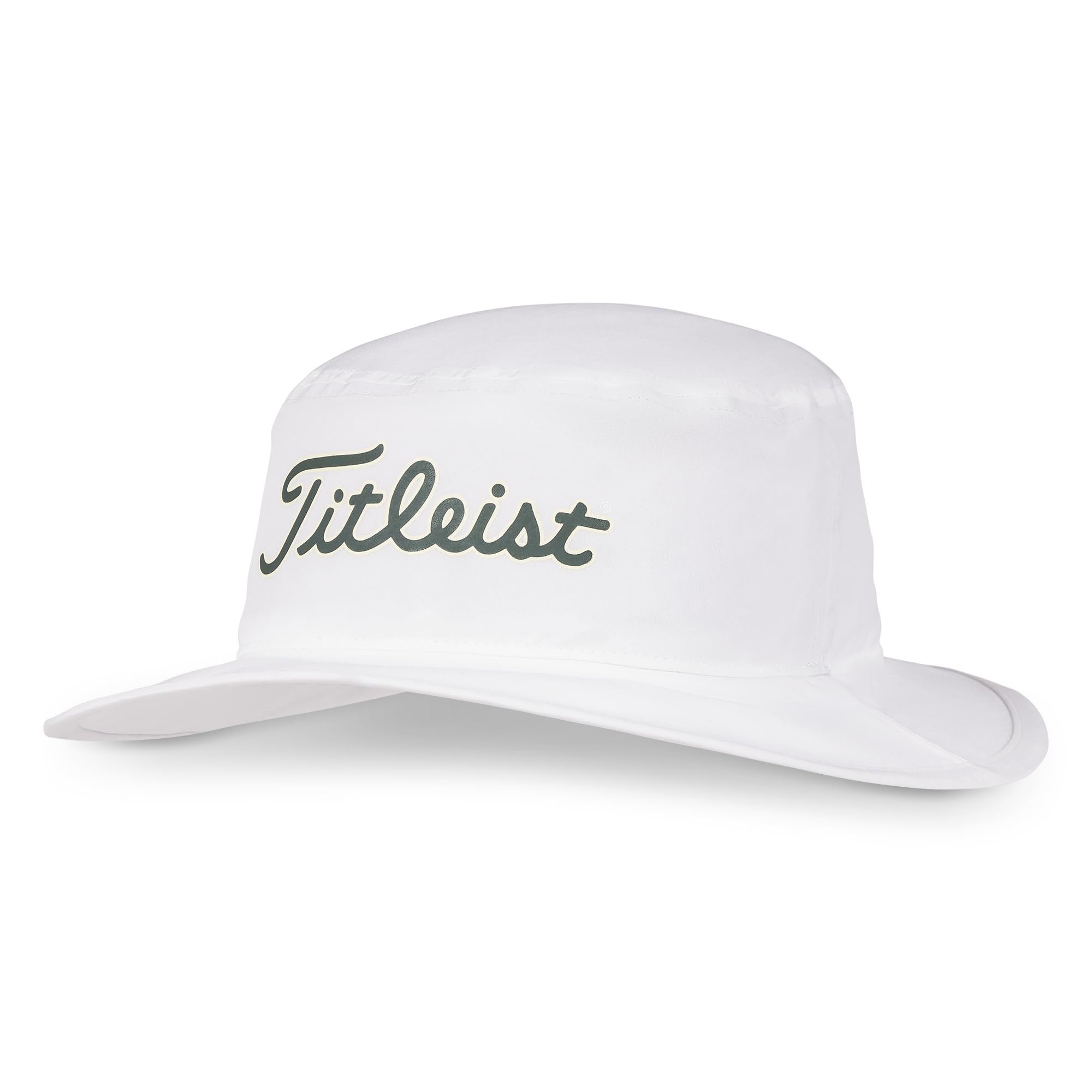 Titleist Breezer Golf Bucket Hat, White/Eucalyptus, Adjustable