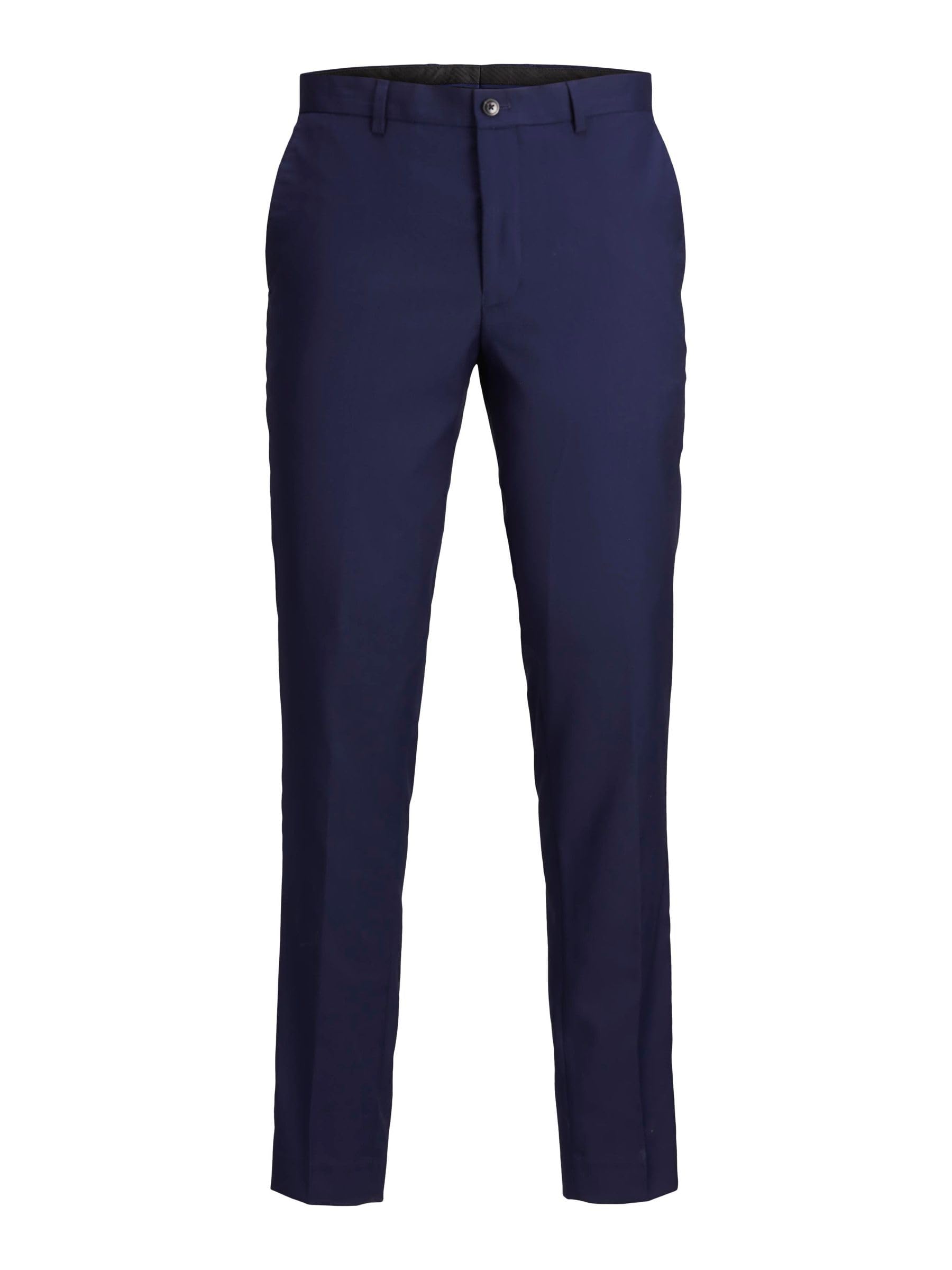 Jack & Jones Jprfranco - Pantaloni Noos, Pantaloni Da Smoking, Uomo, Blu Medievale, 48-image