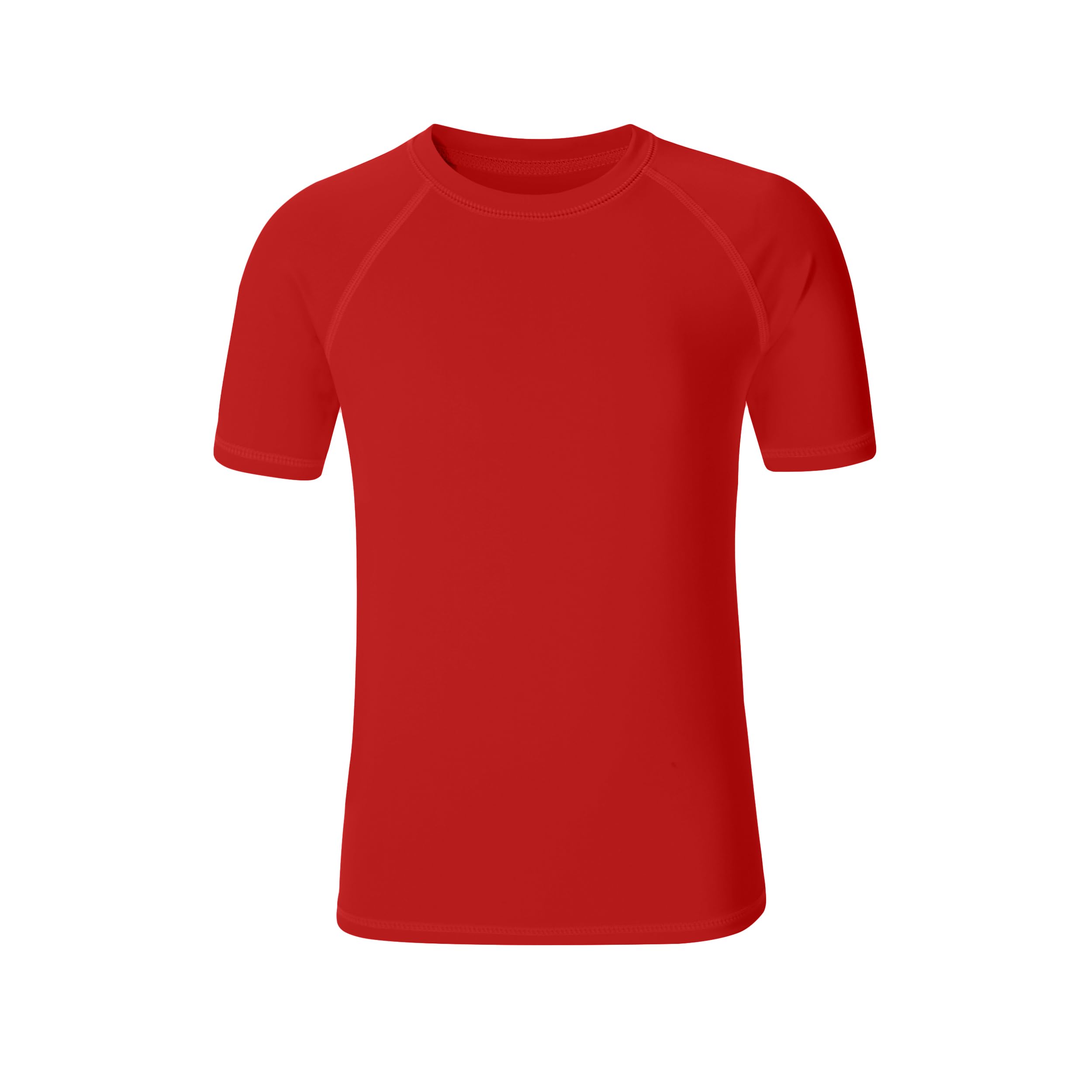 Boys UPF 50+ Rash Guard Neon Shirt Quick Dry Swim Shirts Short Sleeve UV Sun Protection Shirt for Kids Teens