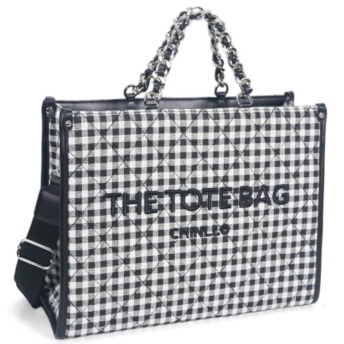 Image of Chinllo Tote Bag for Women Top Handle Satchel Purse and Handbags with Shoulder Strap