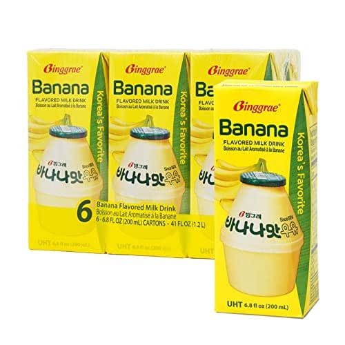 Binggrae Banana Flavored Milk Drink – Sweet and Creamy Korean