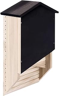 Outdoor Bat Box | Wood for Bats, Exterior Decoration Wood for House Habitat Bats, Wood for Bats and Nest for Bats Rianpesn