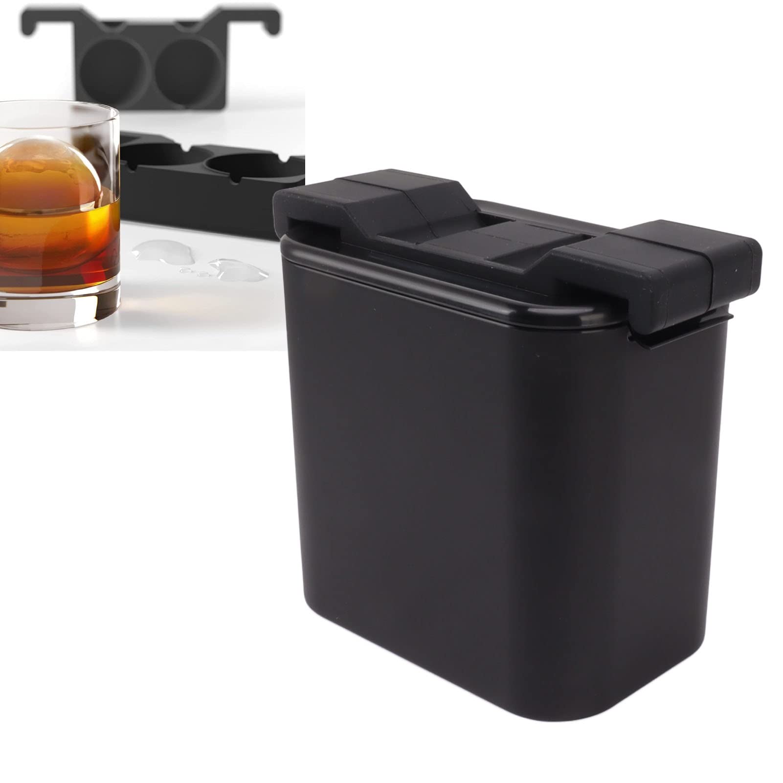 Klarer Eisball-Maker, Präzise Passform, Dick Genug, Whisky-Eisball-Maker-Form, Exquisite Verarbeitung, Fortschrittliche Technologie, Robust Genug für die Zubereitung von Getränken (Kreisförmig)
