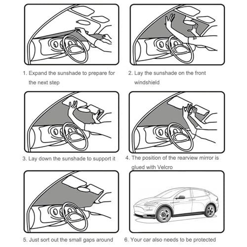 Pare-soleil voiture Audi A6 C7 pour bloquer la chaleur et les regards - 7