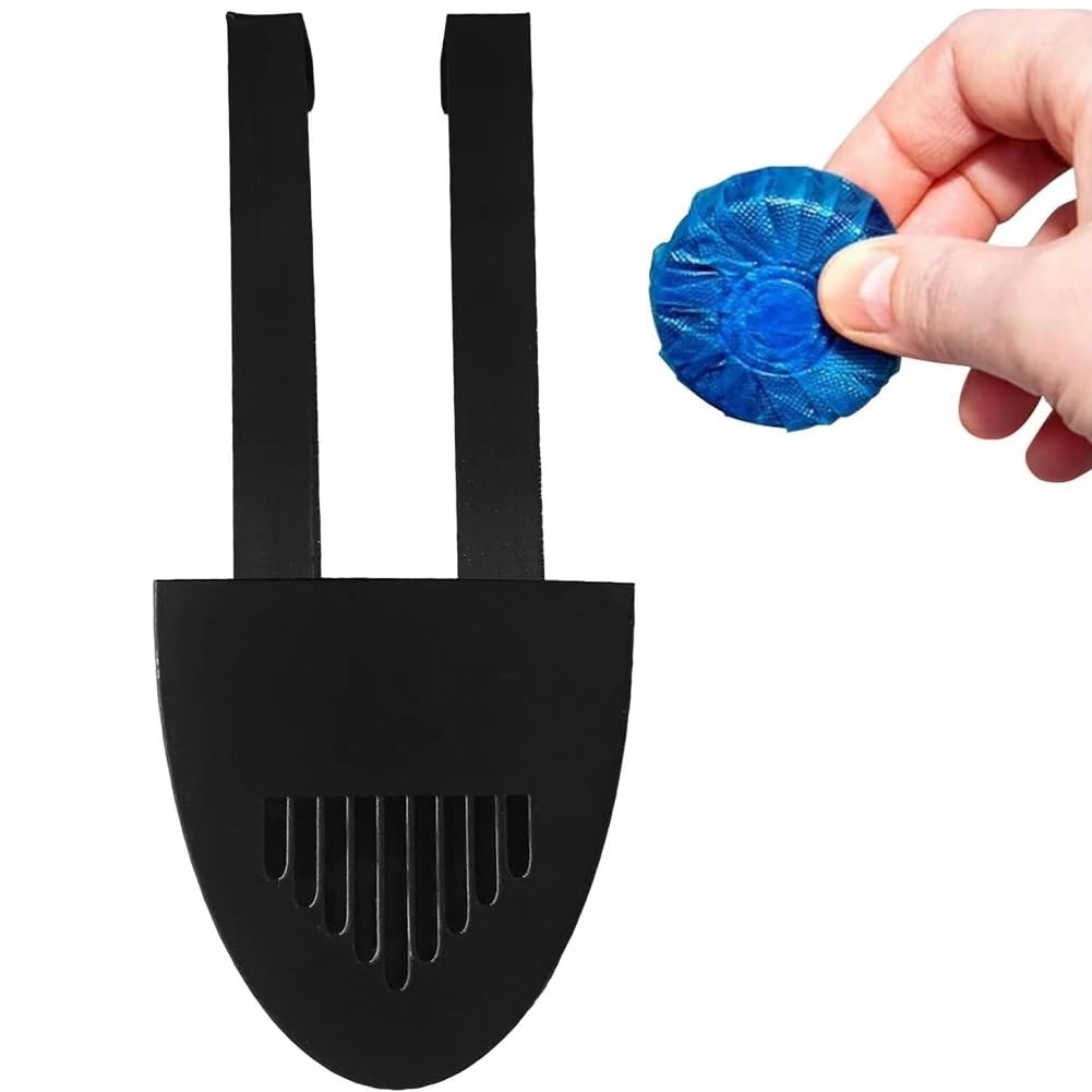 Vjsujehgy Cleaning Tablet Holder for Toilet Anti-Slip Stable Toilet Tank Cleaning Tablet Carry Holder for Bathroom Dorm Home RV