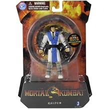 Jazwares Mortal Kombat MK9 4 Inch Action Figure Raiden