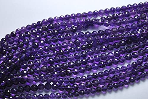 Améthyste violette naturelle en perles de 6mm pour créer vos bracelets de lithothérapie