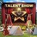Talent Show Backdrop Banner Starlight Stage Theme Background Decor for Boys Girls Performance Magic Shows Talent Party Birthday Party Favors Decorations Supplies 72x43in-BECKTEN
