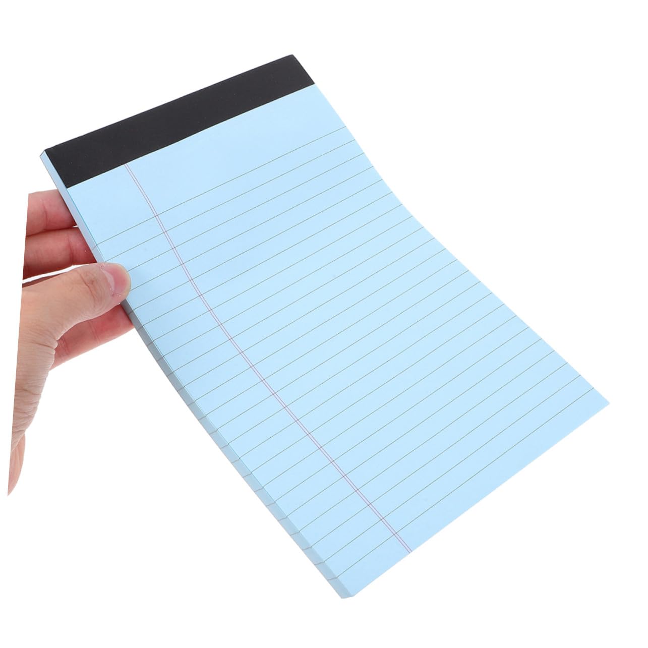 Blocs de Notas Legales A5 Rayados, 6 Unidades, Papel | Páginas Desprendibles, Formato Portátil, para Planificación y Toma de Apuntes, Uso Escolar y Profesional