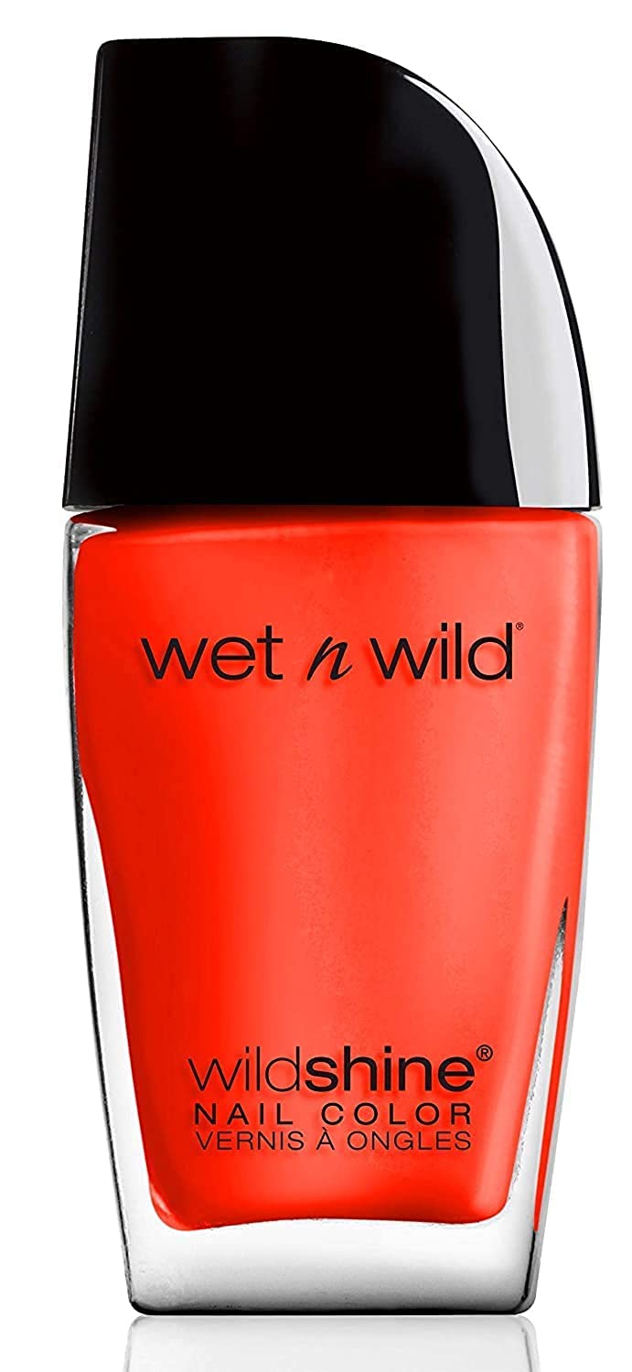 Wet n Wild Wetnwild Wild Shine Nail Polish Glossy Finish For Quick & Easy Heatwave