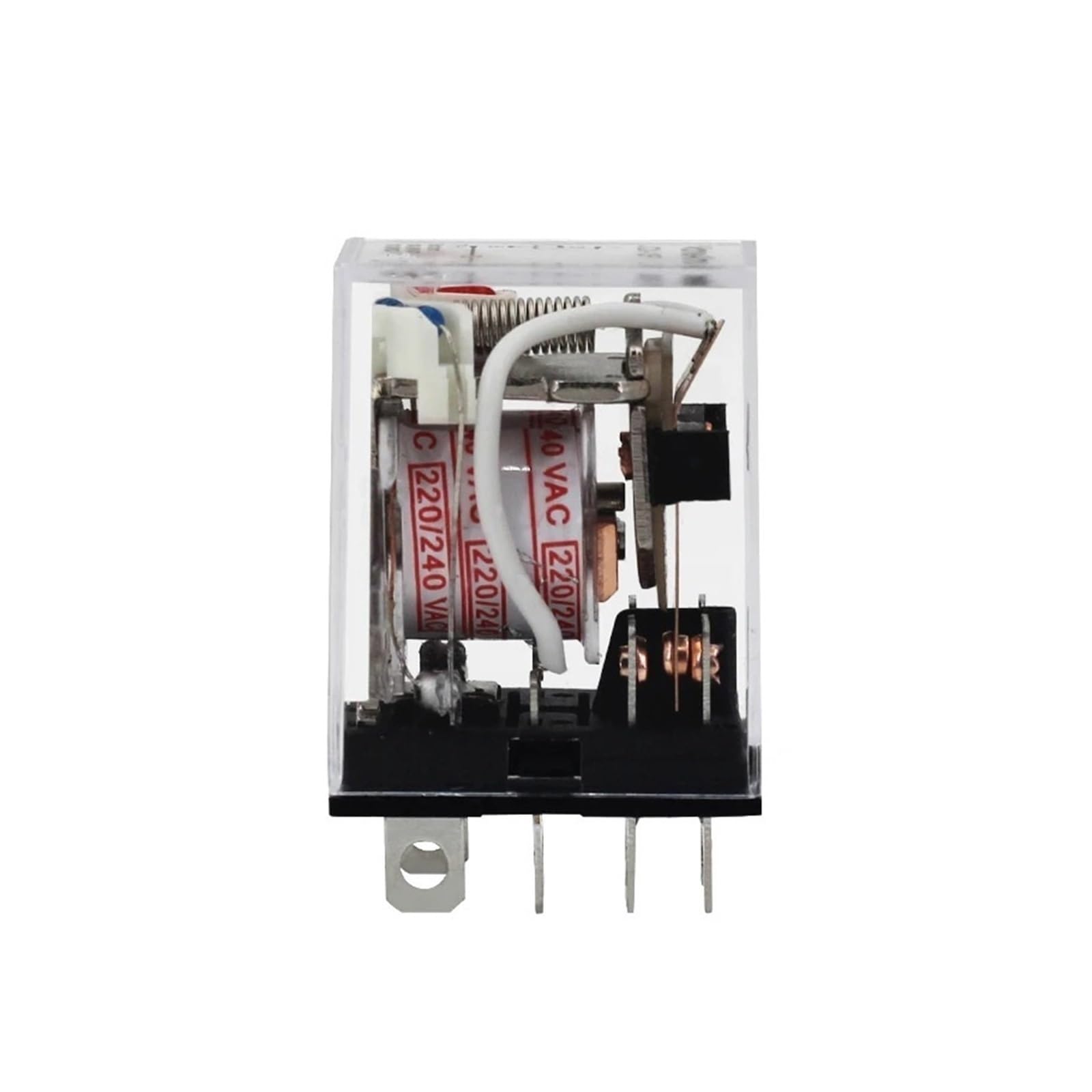 Relais JQX-13F HH62P DPDT évite les surchauffes de circuit micro-interrupteur 12V avec embase
