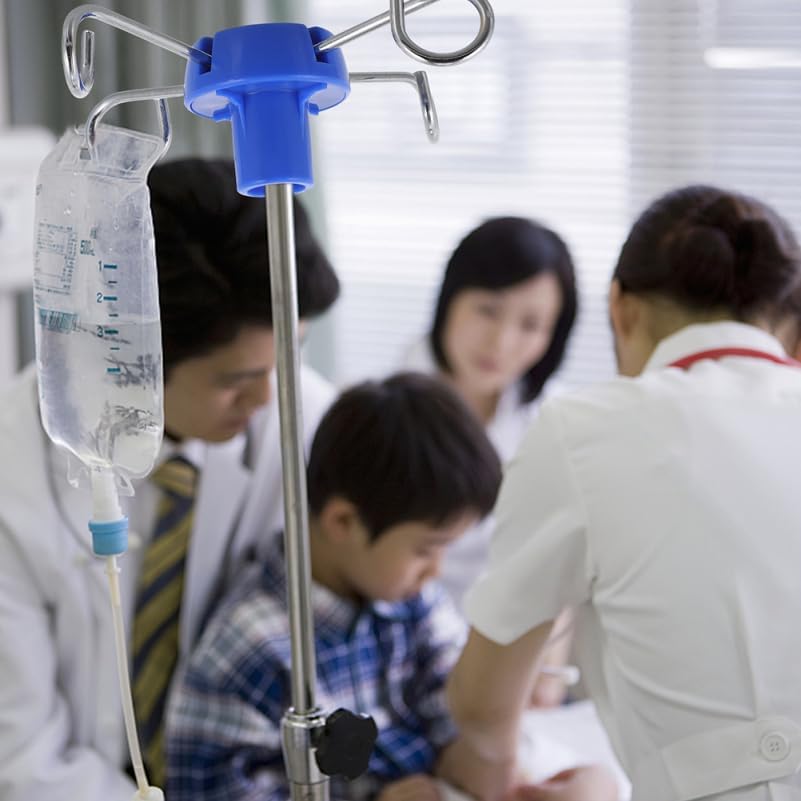 CHILDWEET Infusion Stand Hook Stainless Steel Hook for Vertical Infusion Rack Clinic Hospital Accessory Supports Multiple Iv Bags - Image 3