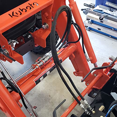 Image of 3 /4 inch NPT Skid Steer Bobcat Kubota Flat Face Hydraulic Quick Connect Coupler | Bobcat Skid Steer Hydraulic Couplers Quick Disconnect Couplings Interchange with 1 /2 inch ISO 16028 Body + 3 /4 inch NPT Thread