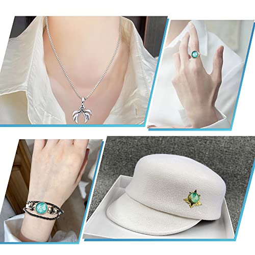 Nahida Genshin Brooches for Kids Gift Set, Pins for Cosplay, Genshin Merch Box, Plush Doll for Boys And Girls, Mondstadt3