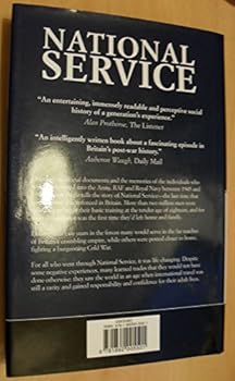 Hardcover NATIONAL SERVICE - the Best Years of Their Lives Book
